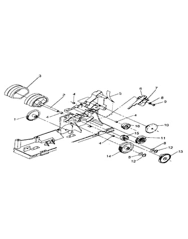 Assembly 9: paper feed drive