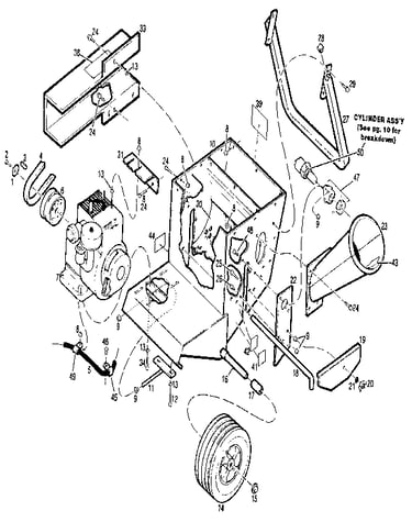 Main frame assembly