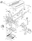 Frame and walking belt assembly