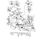 Craftsman 917250910 steering assembly diagram