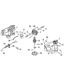 Motor and housing assembly
