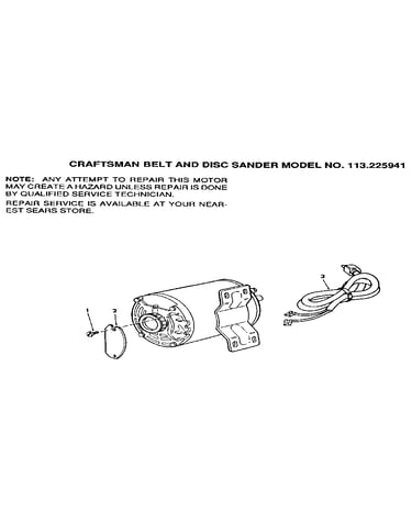 Figure 3 - motor part no. 68072