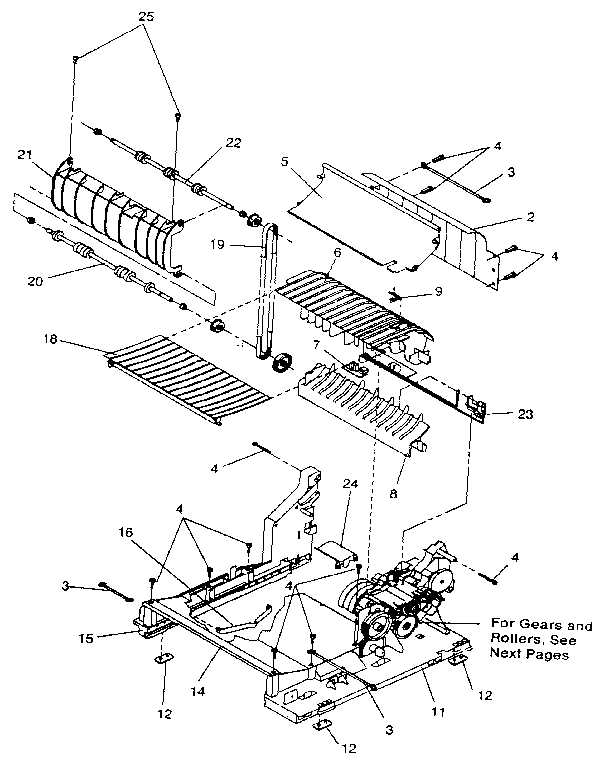 ASSEMBLY 5: PAPER FEED ASSEMBLY