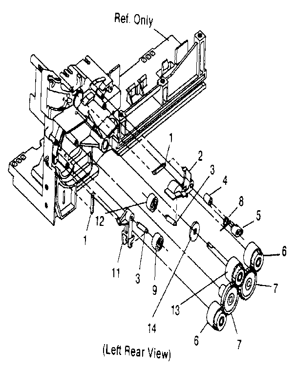 ASSEMBLY 6: PAPER FEED ALIGNMENT