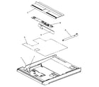 IBM 4019 assembly 8: standard paper tray (200-sheet) diagram