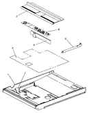 Assembly 8: standard paper tray (200-sheet)