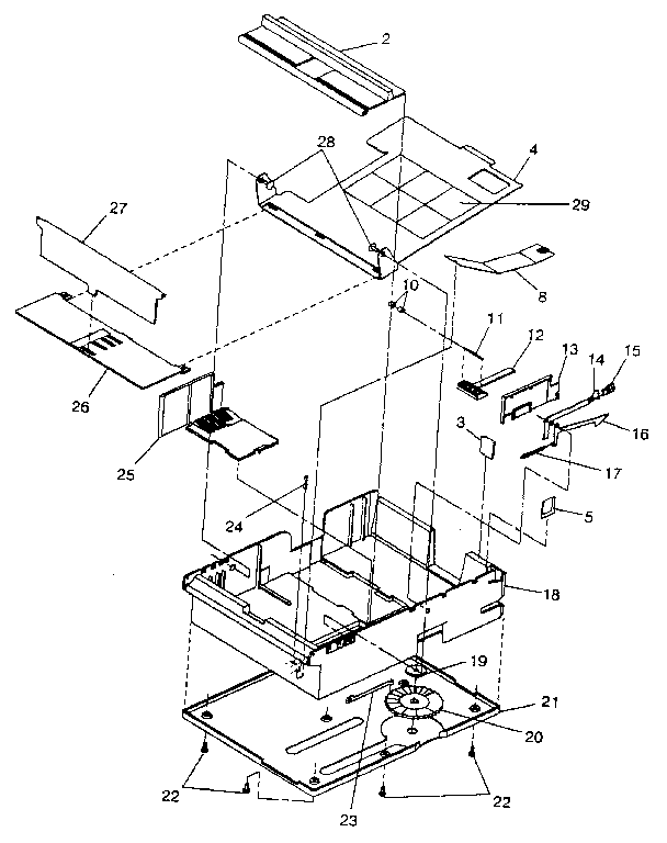 ASSEMBLY 9: OPTIONAL PAPER MODULE (500-SHEET)