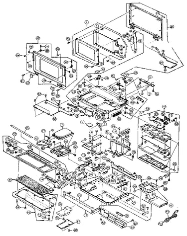 Computer with color ld