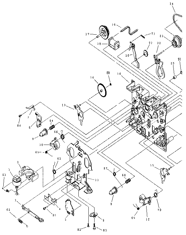 MECHANISM UNIT (DECK 11)
