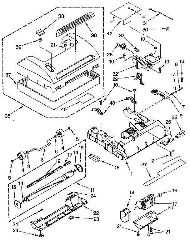 Nozzle and motors