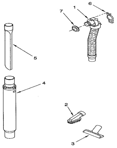 Hose and attachment