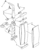 Bag housing and handle