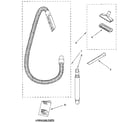 Kenmore 1163038290C hose and attachment diagram