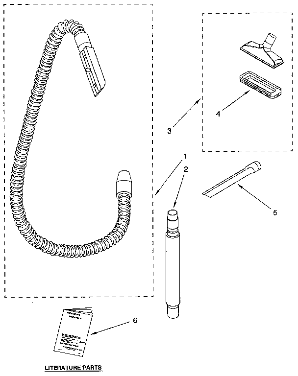 Hose and attachment