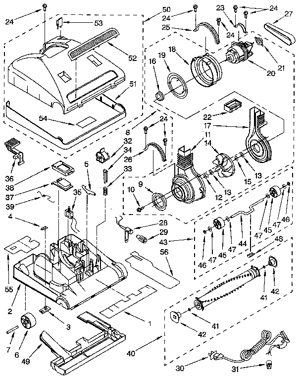Nozzle and motor