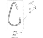 Kenmore 1163032290C hose and attachment diagram