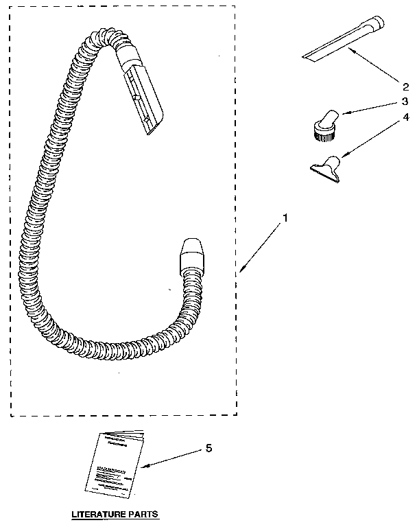 Hose and attachment