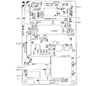 Kenmore 5658912190 power and control circuit board diagram