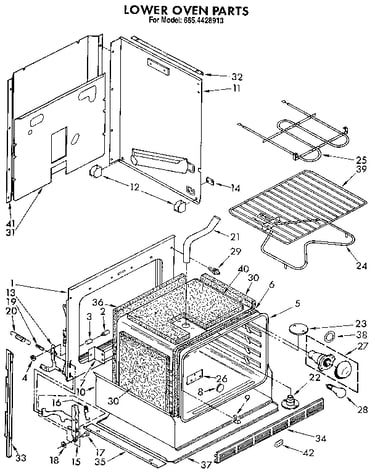 Lower oven