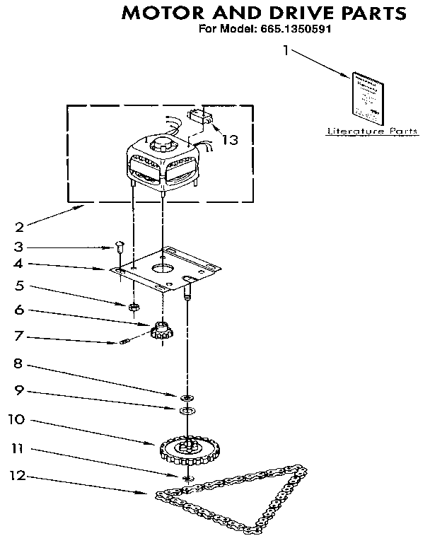 Motor and drive