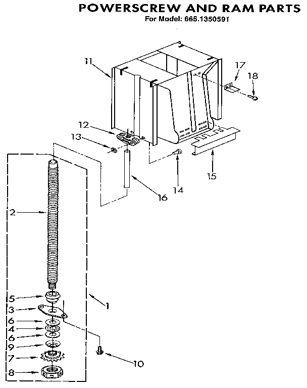 Powerscrew and ram