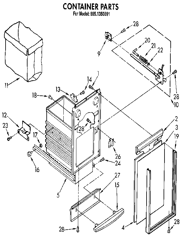 Container parts