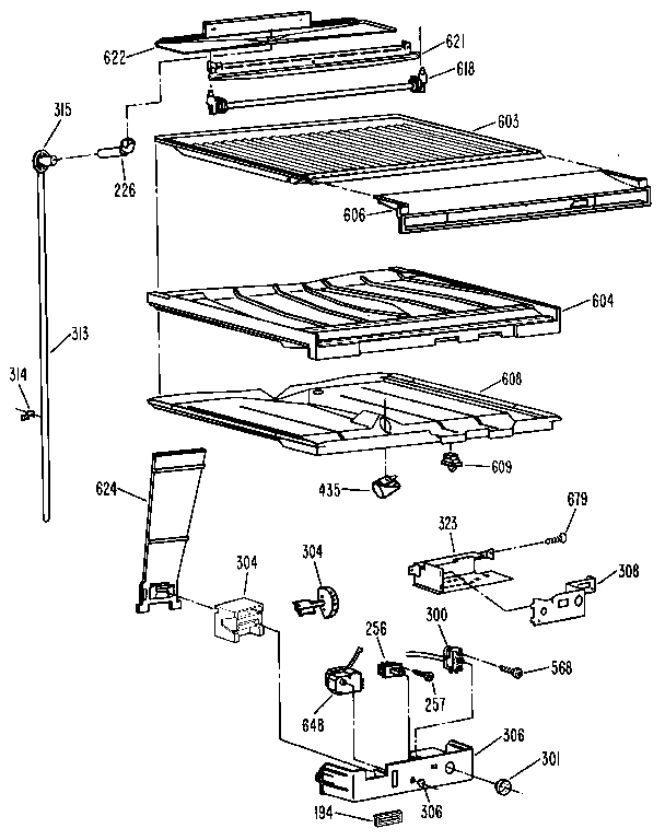 Compartment separator