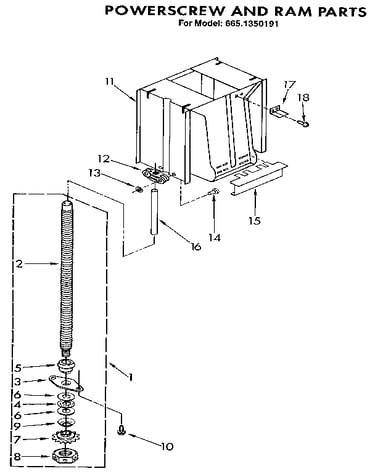 Powerscrew and ram