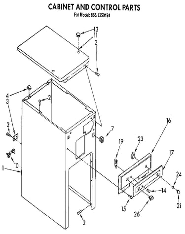 Cabinet and control