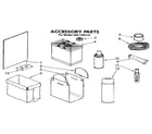 Kenmore 6651350191 accessory diagram