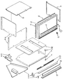 Microwave cabinet