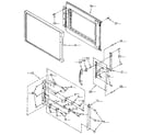 Kenmore 6654438913 microwave door and latch diagram