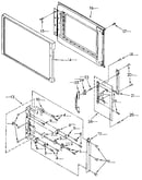 Microwave door and latch