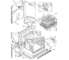 Kenmore 6654438913 electric oven diagram