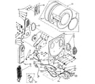Kenmore 11098618100 dryer bulkhead diagram
