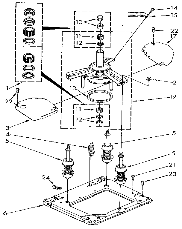 Machine base
