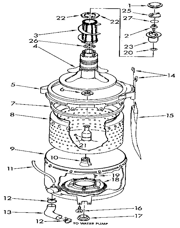 Tub and basket