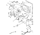 Kenmore 106859252 air flow and control diagram