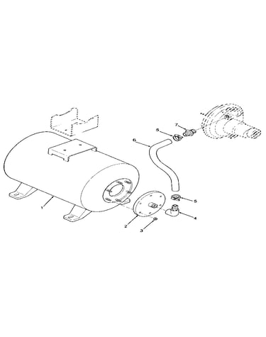 Sears 1/2 hp shallow well water system (tank only)