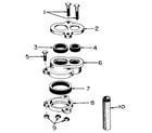 Craftsman 390253150 vertical casing adapters diagram