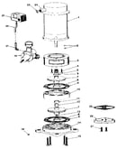 Motor and pump assembly