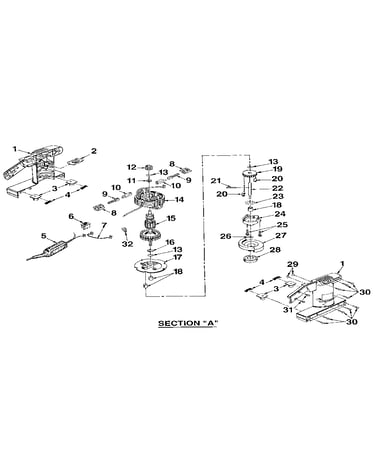 Field and armature assembly