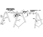 Sears 512720942 a-frame drawing diagram