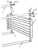 Lawn swing deck panel