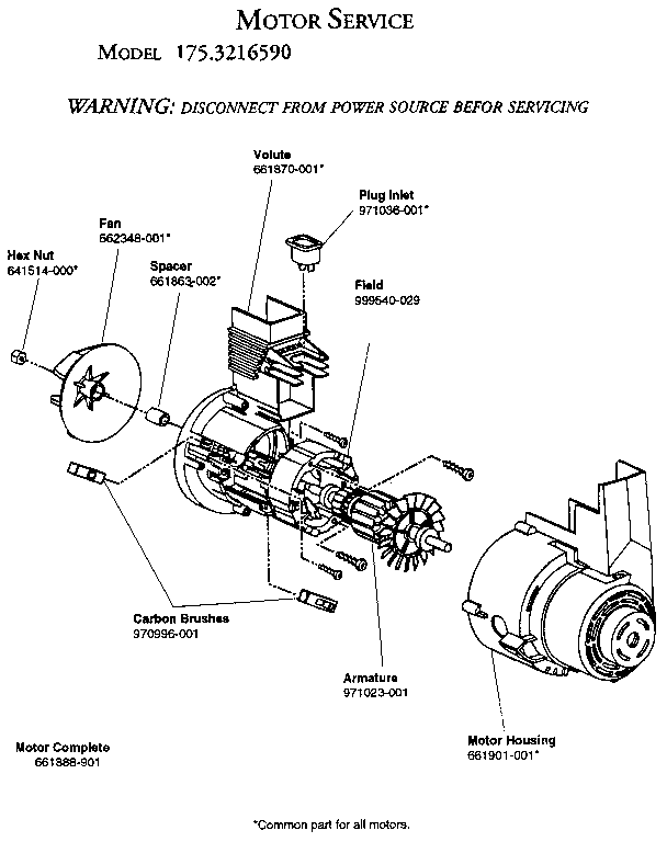 Motor complete