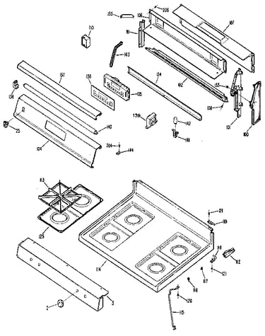 Control panel and cooktop