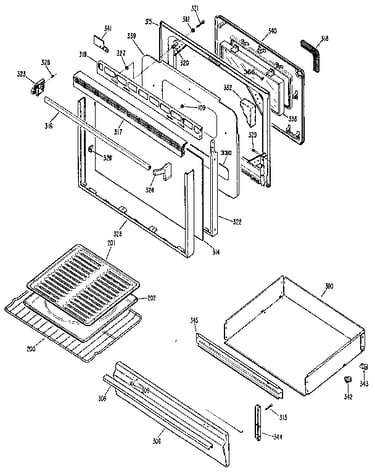 Door and drawer
