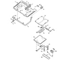 GE JGBP26GEN2 burner assembly diagram