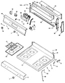 Control panel and cooktop