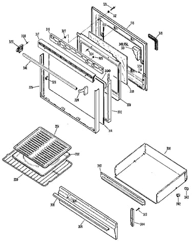 Door and drawer
